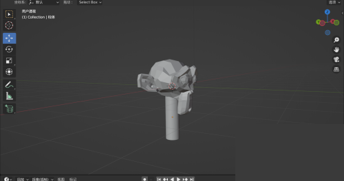 blender如何进入摄像机视角