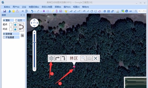 奥维互动地图怎么设置显示地名