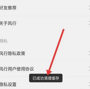 风行视频怎么清理缓存-清理缓存的操作方法