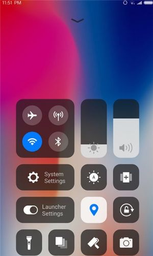 苹果手机主题软件(仿苹果主题+控制中心)