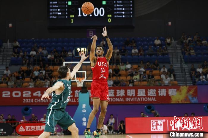 中国之旅国际篮球明星邀请赛在杭举行 前NBA球员亮相