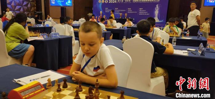 中国青少年国际象棋国际公开赛收官 8国150名选手参赛