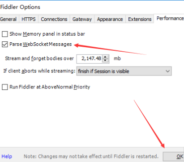 fiddler webforms