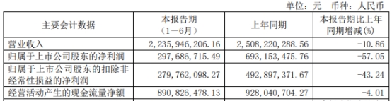 浙江新能H1净利降57% 年内定增募30亿2021上市募7亿