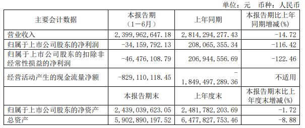 海优新材上半年转亏 已募21.6亿拟定增再募不超11.4亿