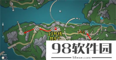 原神子探测单元采集位置在哪-子探测单元采集位置介绍