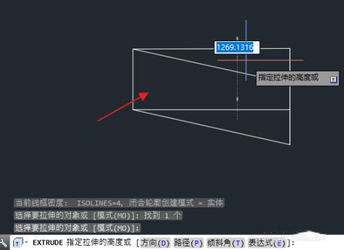 中望cad拉伸命令怎么用