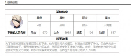 第七史诗平衡的尤贝乌斯怎么样？第七史诗平衡的尤贝乌斯介绍一览