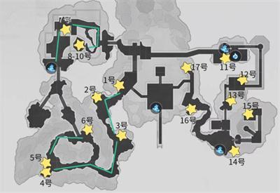 崩坏星穹铁道1.5绥园全地图宝箱在哪-1.5绥园全地图宝箱位置介绍